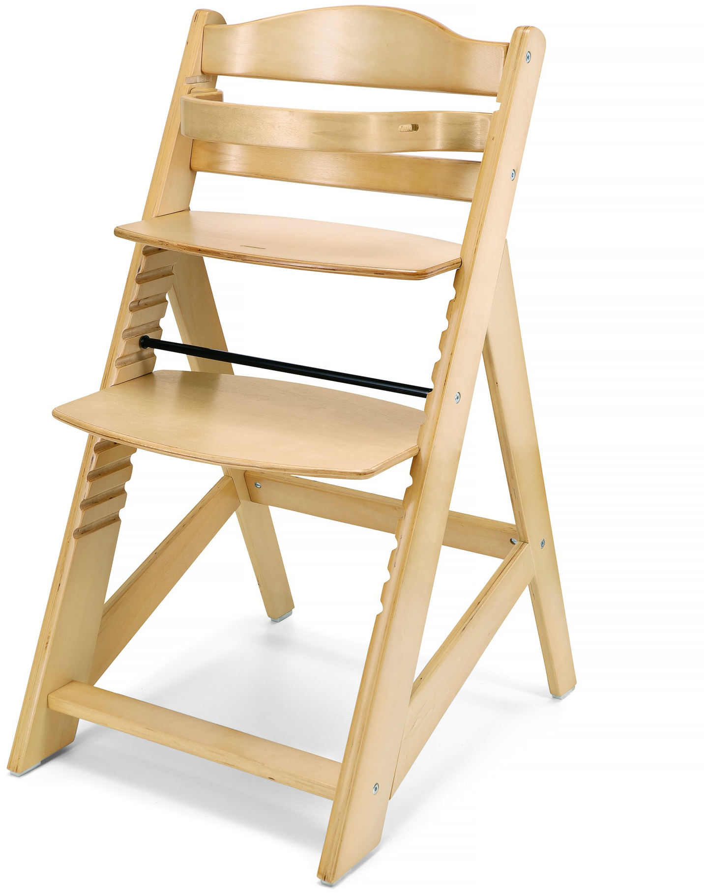 Lesen stol za hranjenje Moby-System WOODY - barva naravnega lesa