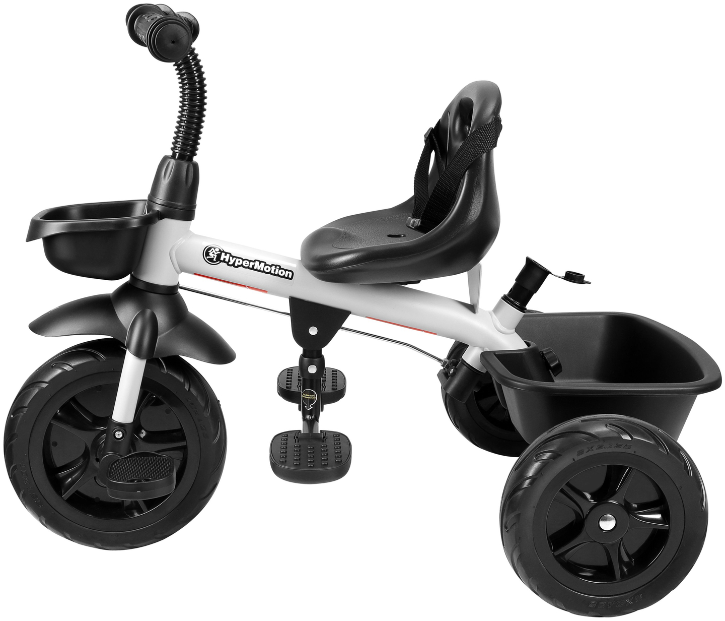 HyperMotion TOBI VECTOR tricikel - večna napihljiva kolesa + tlačilka. Barva: svetlo siva.