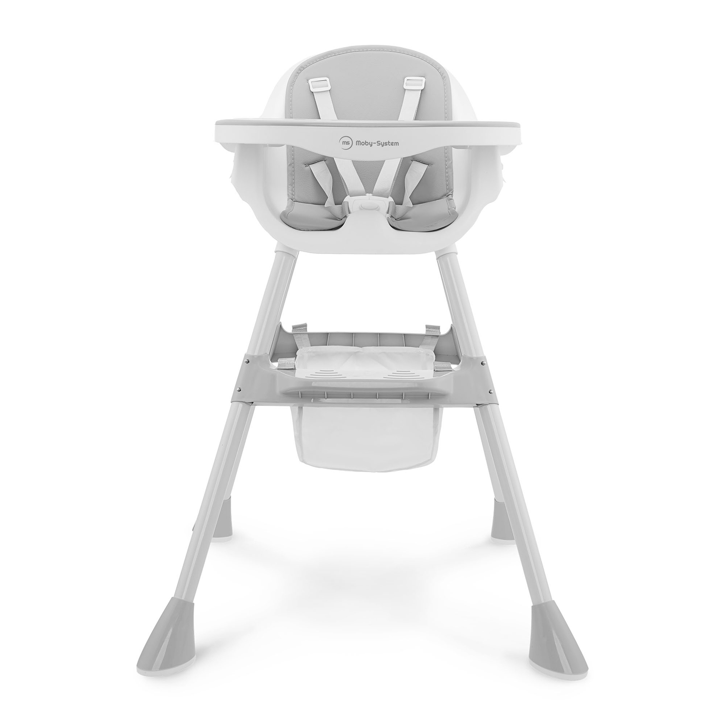 Moby-System Magnolia 2-v-1 nastavljiv otroški stolček - siv