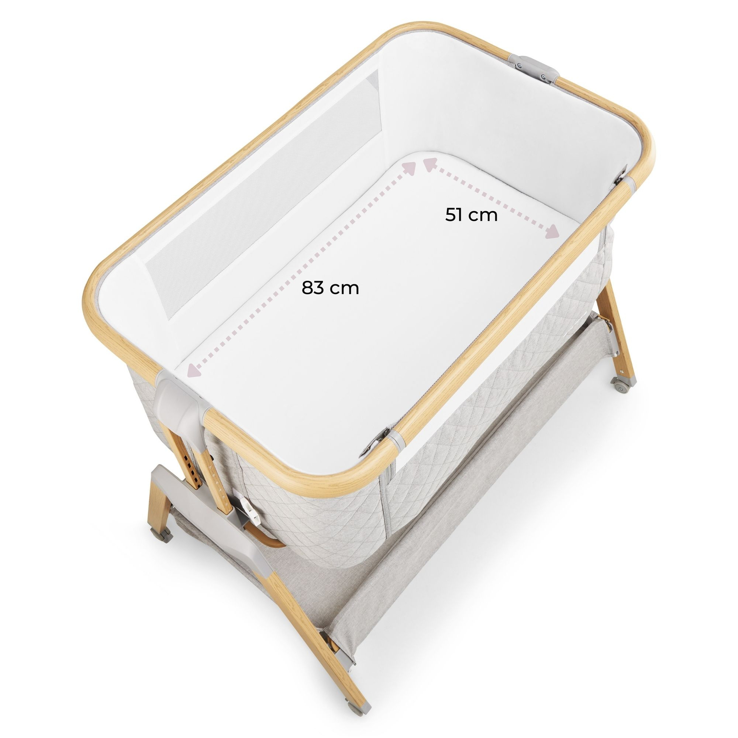 Potovalna posteljica, prostostoječa, 3 v 1 - Moby-Sistem DREEMY