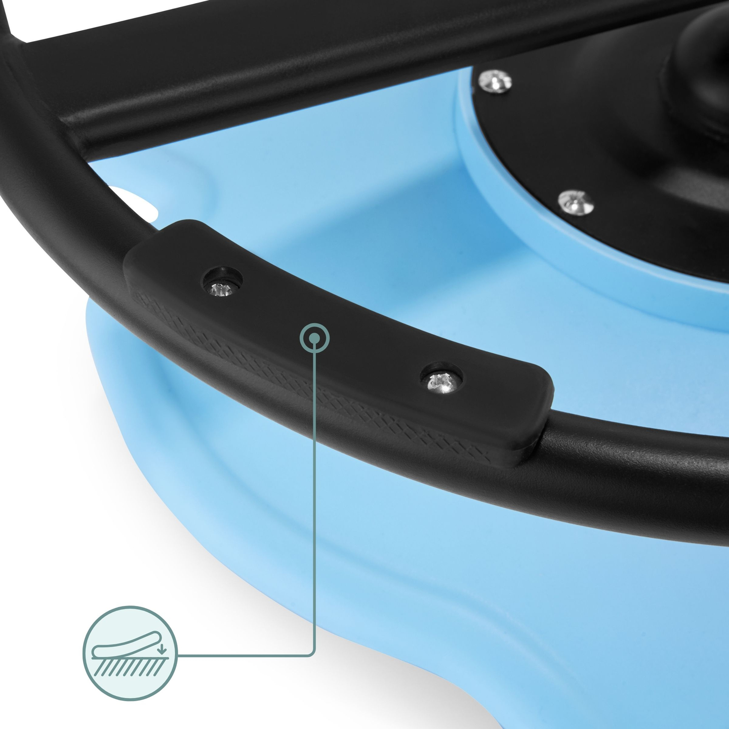 Mini vrtiljak za otroke Riba - modra