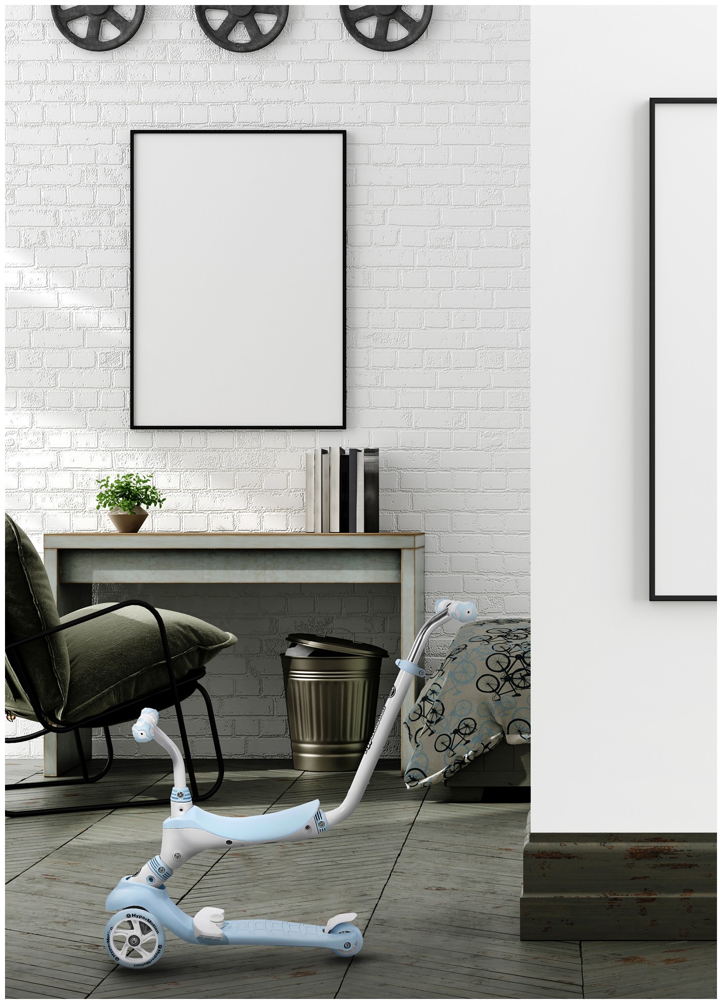 5v1 HyperMotion skuter za ravnotežje - modri