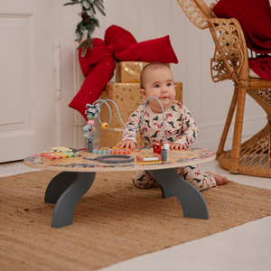 7v1 lesena izobraževalna miza, glasbena, senzorična