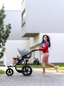 Otroški tekaški voziček + voziček 0m+ Moby-System MOUNTAIN