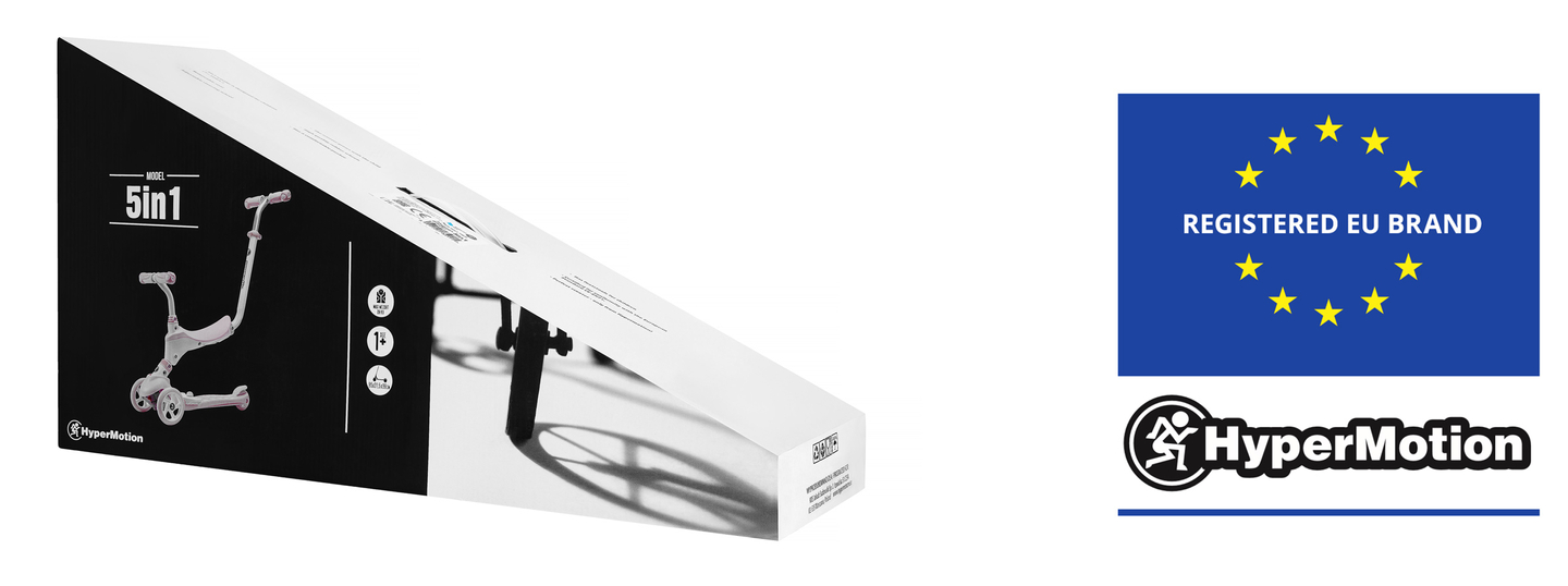 5v1 HyperMotion skuter za ravnotežje - modri