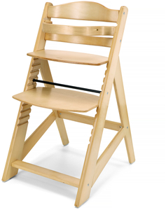 Lesen stol za hranjenje Moby-System WOODY - barva naravnega lesa