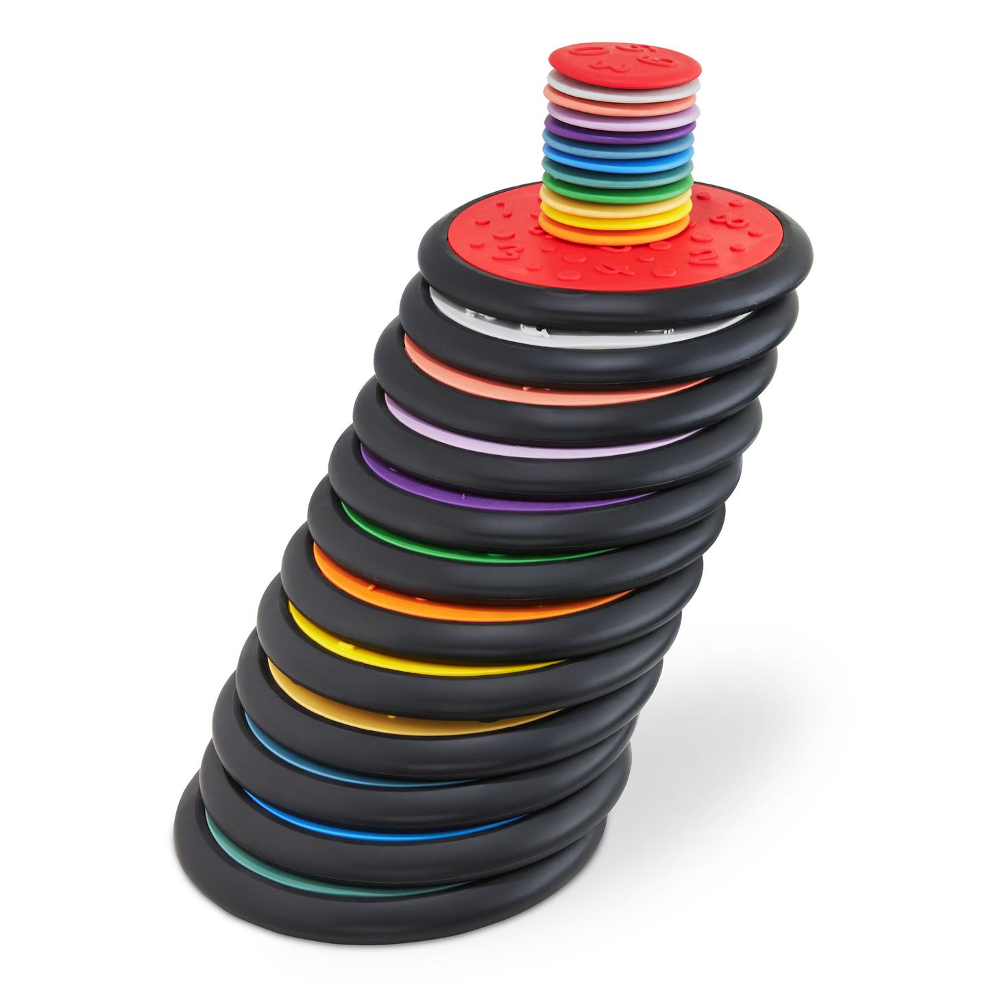 Pisani senzorični diski za otroke - 24 kosov