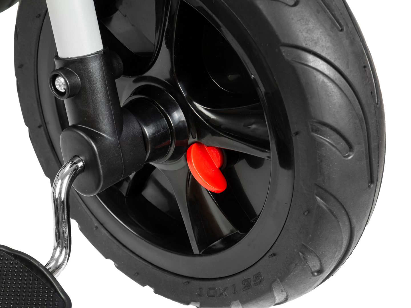 HyperMotion TOBI VECTOR tricikel - večna napihljiva kolesa + tlačilka. Barva: svetlo siva.