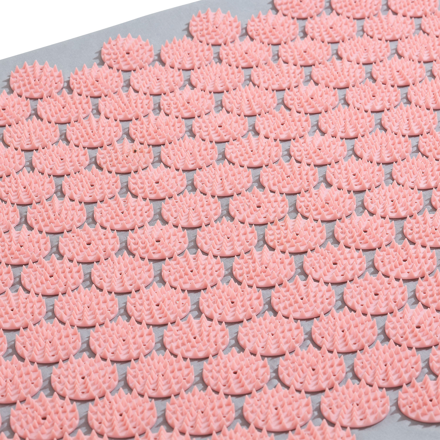 Velika akupresurna podloga z blazino in prevleko - 130 cm HyperMotion siva in roza