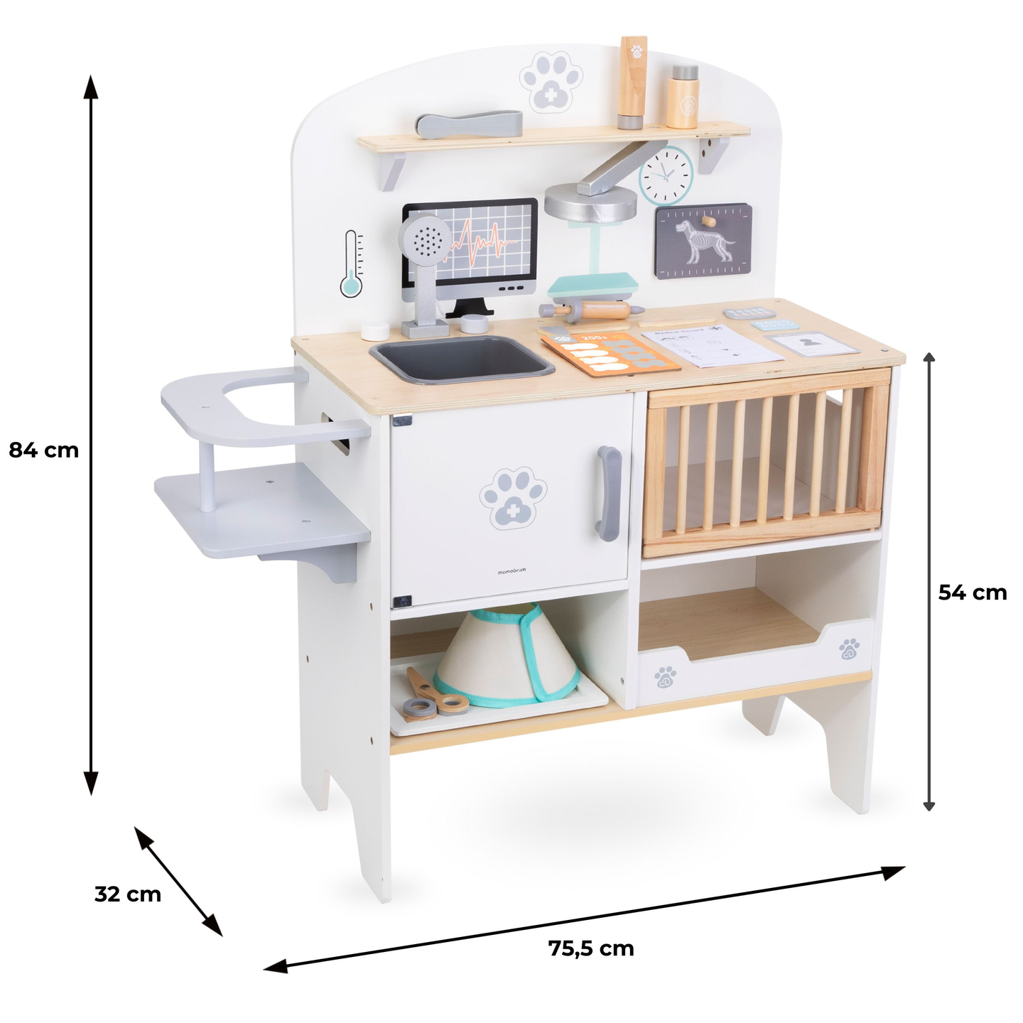 Bolnišnica za živali - leseni set
