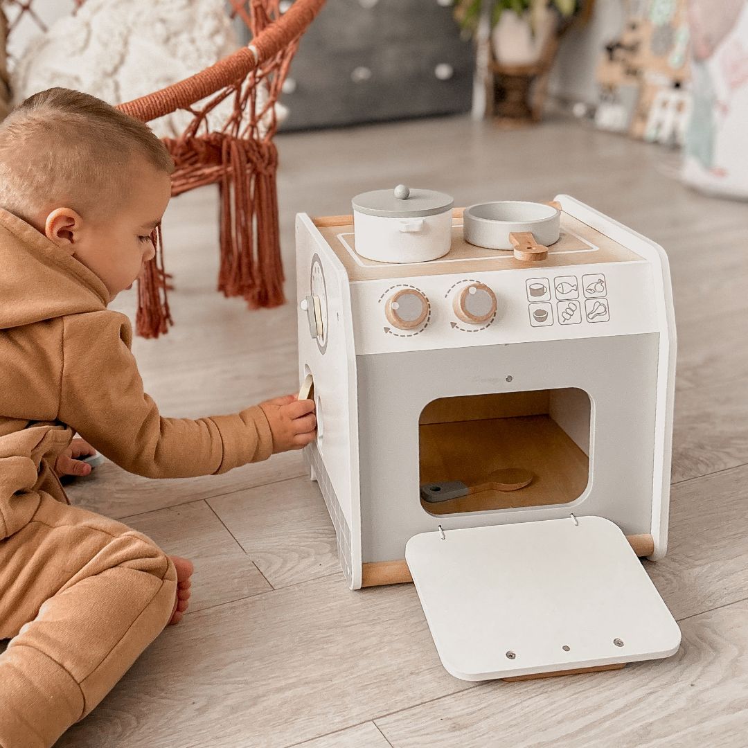 Lesena kuhinja - izobraževalna kocka