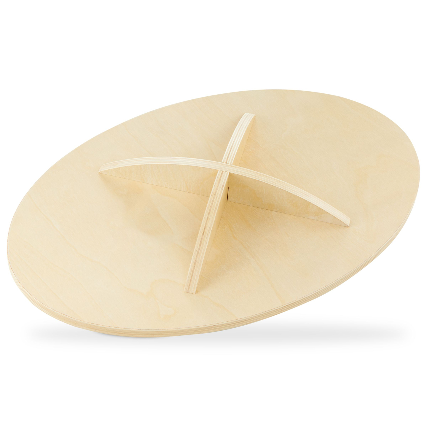 Lesena ravnotežna deska z labirintom in žogicami - ravnotežna gugalnica