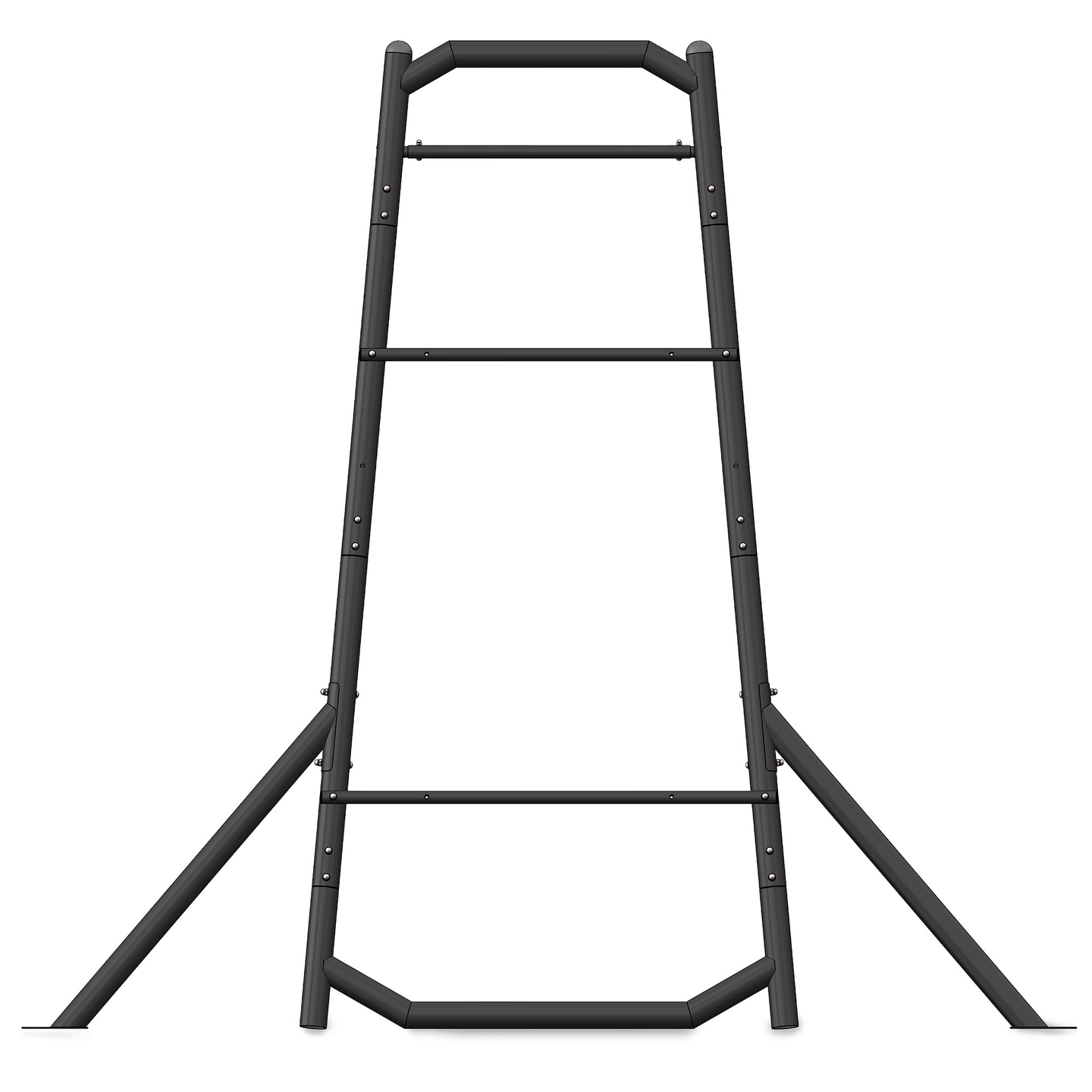 Vrtna gimnastična lestev, kovinska