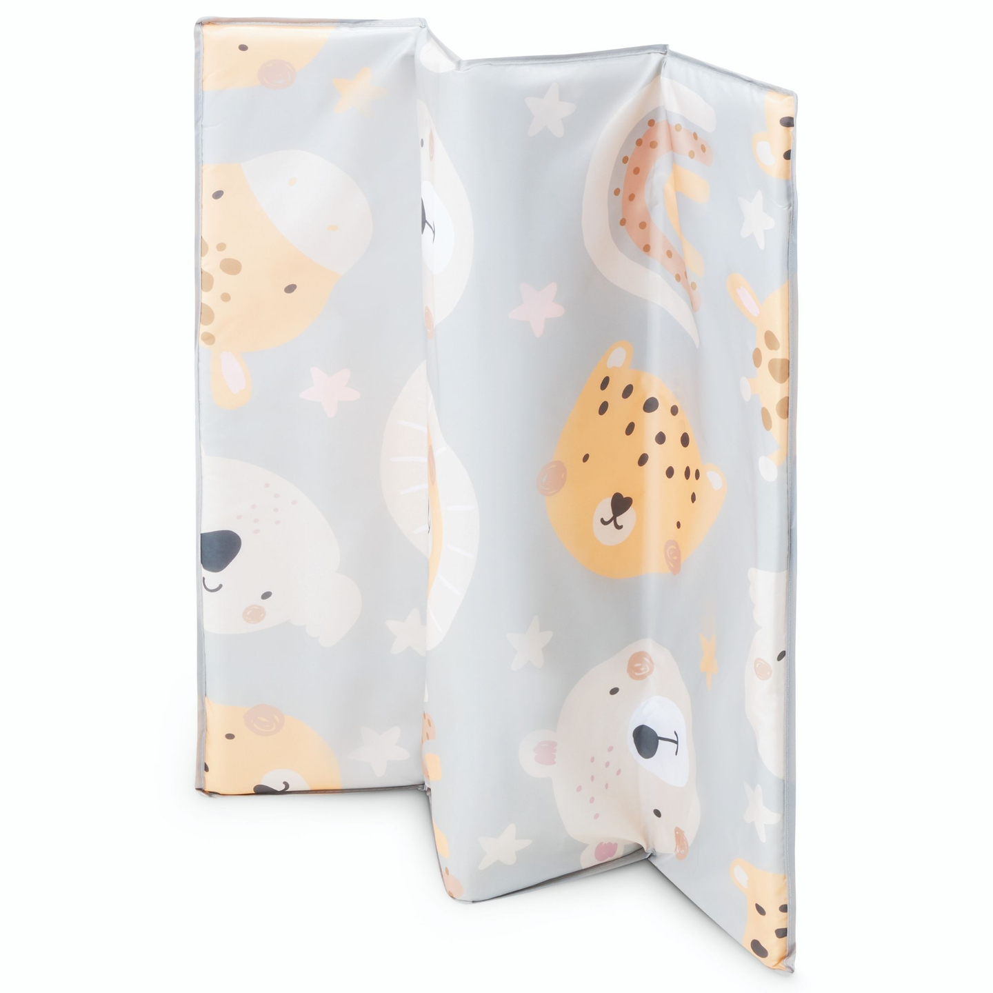 Zložljiva otroška posteljica z ležiščem in torbo za prenašanje - Medvedek