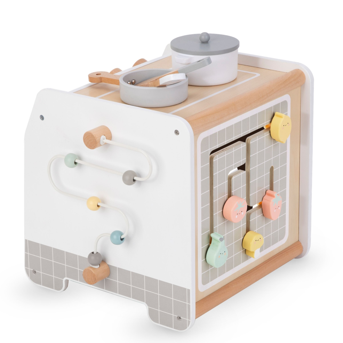 Lesena kuhinja - izobraževalna kocka