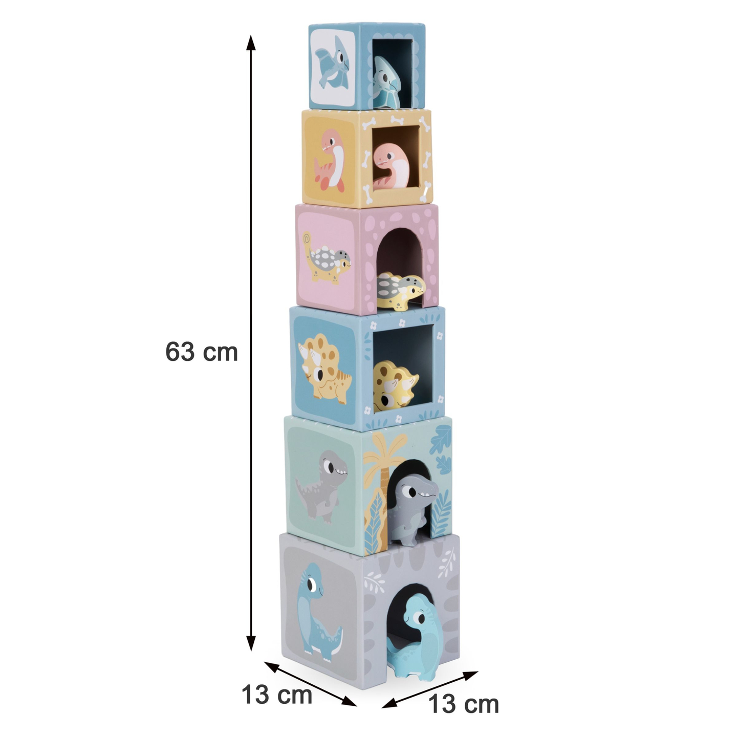 Sortirni stolp s figurami Dinozavri