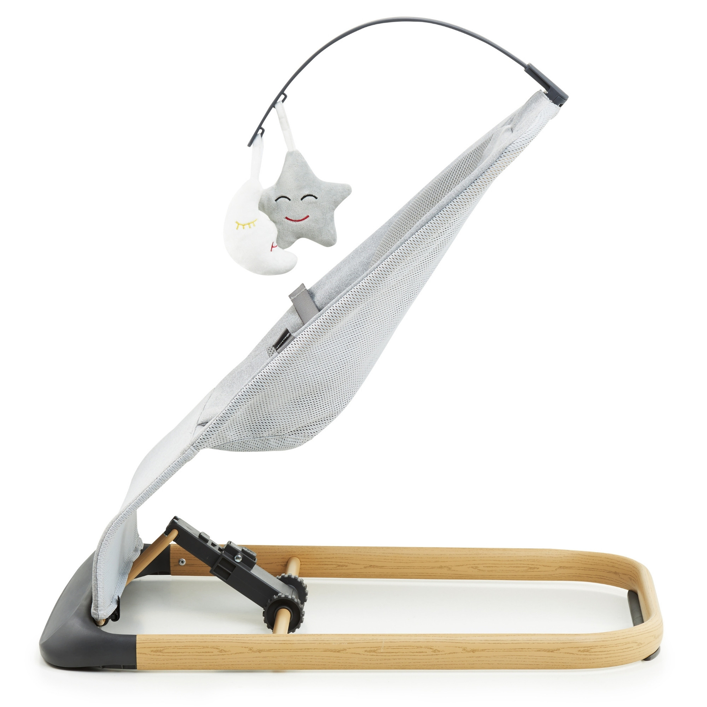 Gugalni stol 2 v 1 Moby-Sistem LILY - siva