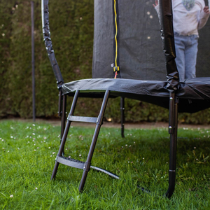 HyperMotion otroški vrtni trampolin - 244 cm 8FT - z lestvijo in notranjo mrežo - za dom in vrt