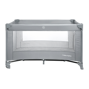 Potovalna posteljica Happy Traveller BASIC - siva