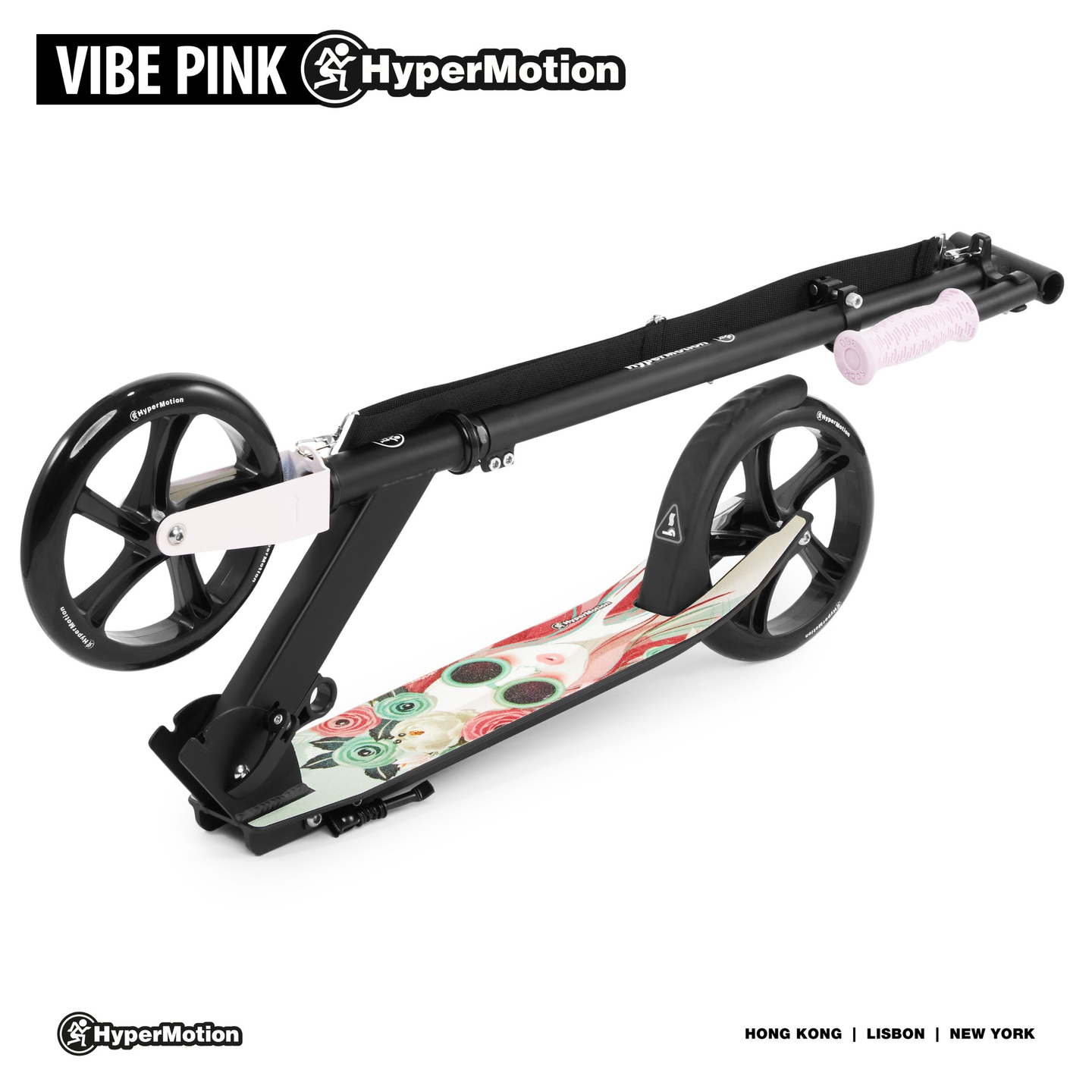 Dvokolesni mestni skuter VIBE Pink HyperMotion - 100 kg