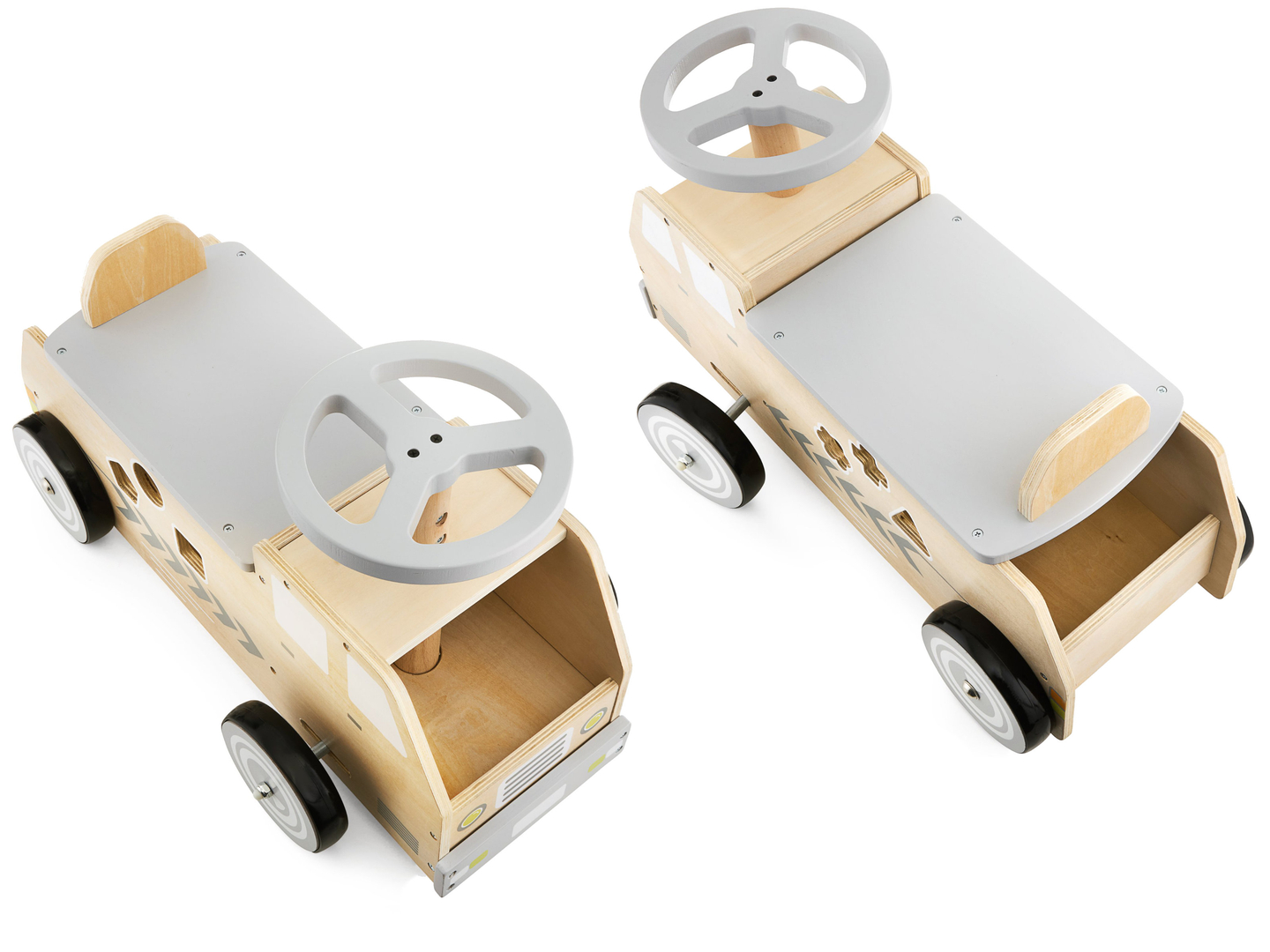 Leseno kolo, avto, avto z bloki