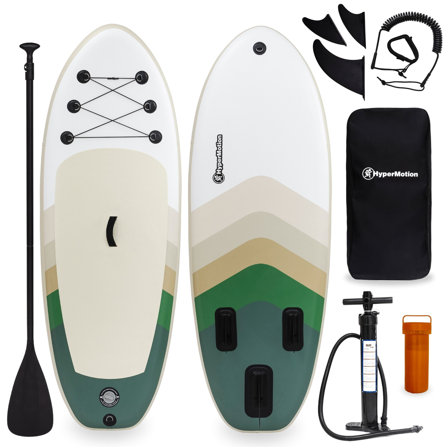 Napihljiva SUP deska za otroke Stand Up Paddle 215cm z veslom - HyperMotion WAVE BOOST 215