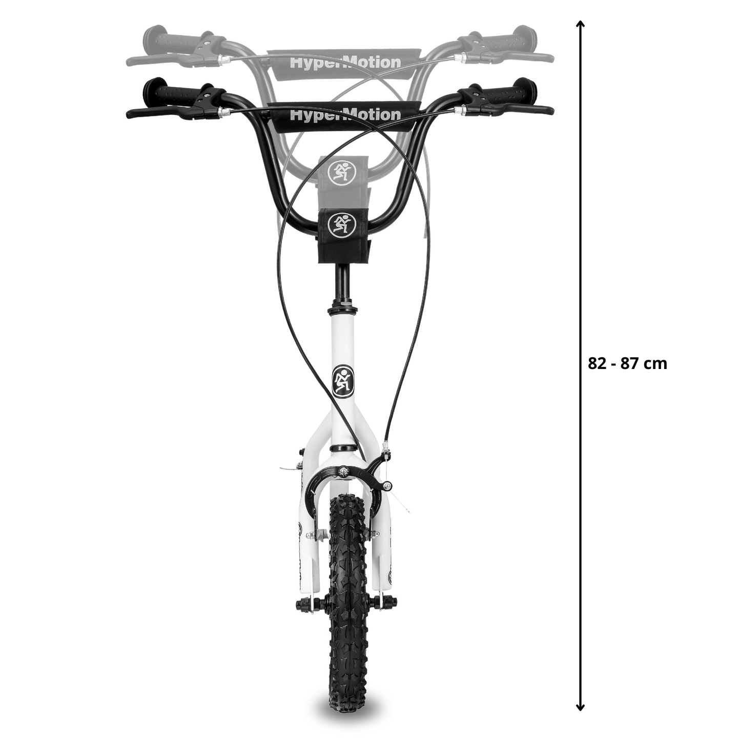 Skuter HyperMotion VIVA 12 (30 cm kolesa s črpalko) - Bela