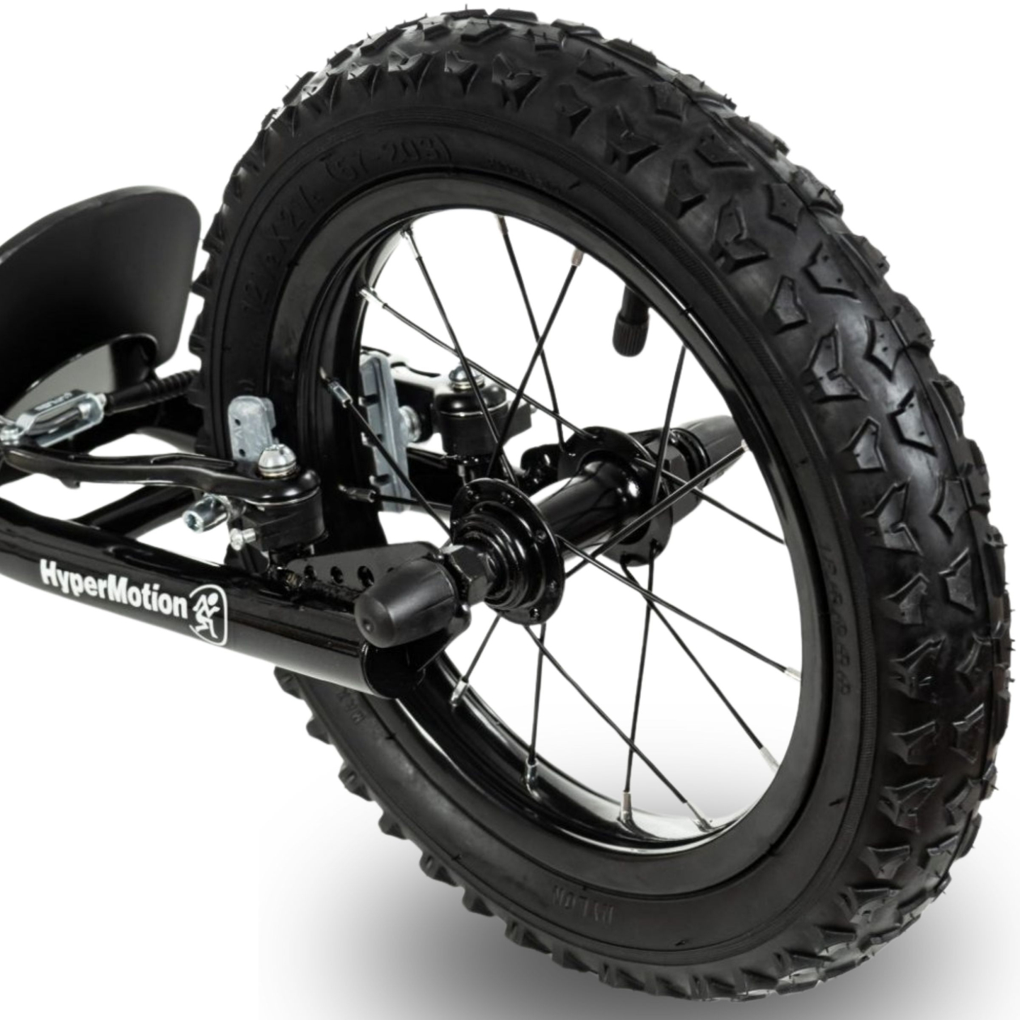 Skuter HyperMotion VIVA 12 (30 cm kolesa s črpalko) - črn