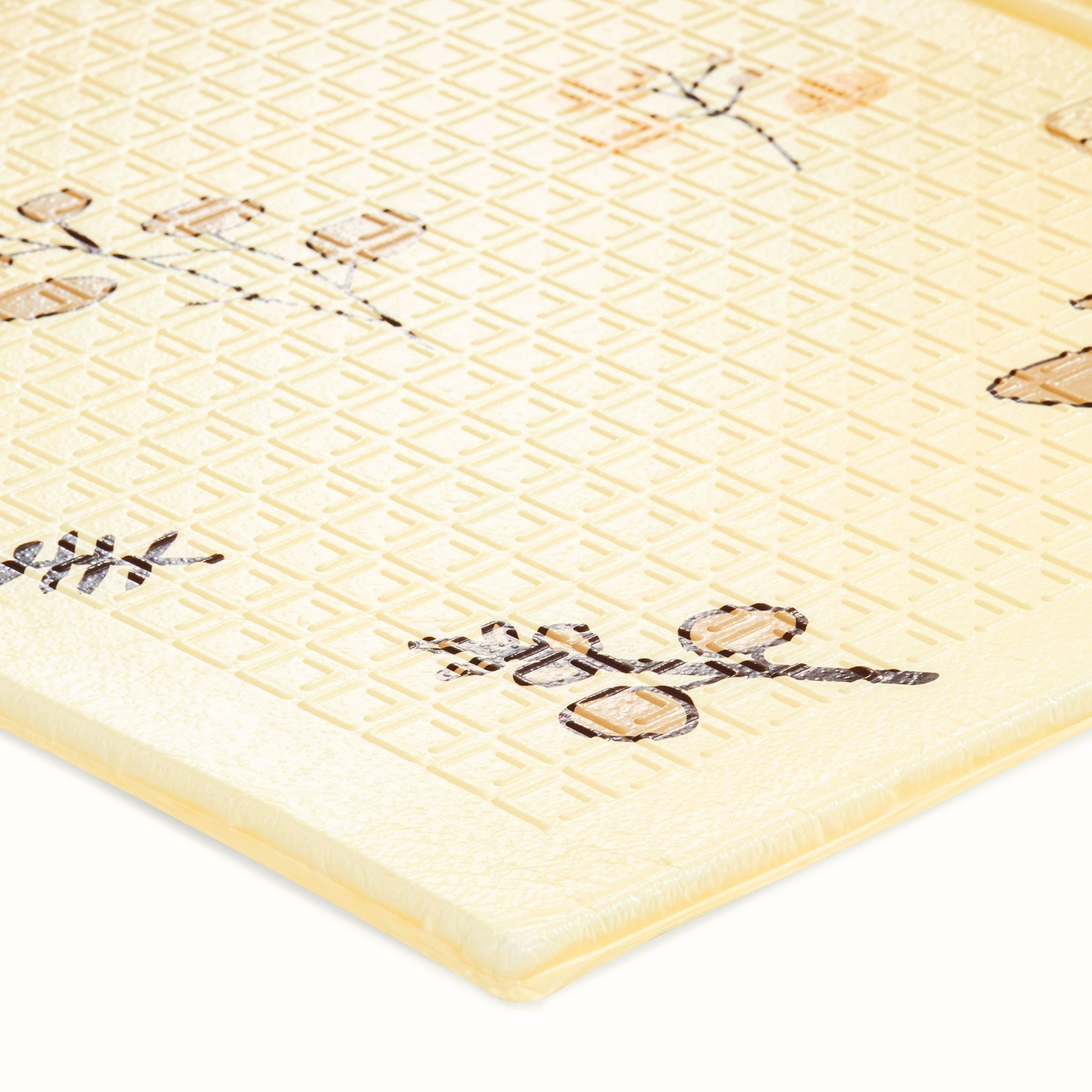 Dvostransko zložljiva penasta podloga 180 x 120 x 1 cm - Magic Forest/Autumn Streets - boho