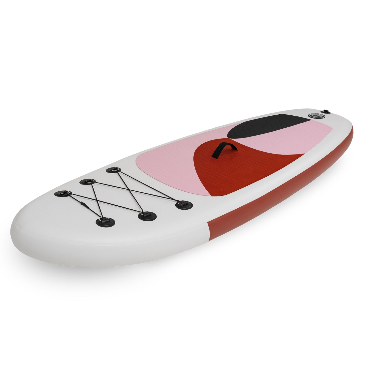 Napihljiva SUP deska za otroke Stand Up Paddle 215cm z veslom - HyperMotion WAVE BOOST PINK 215