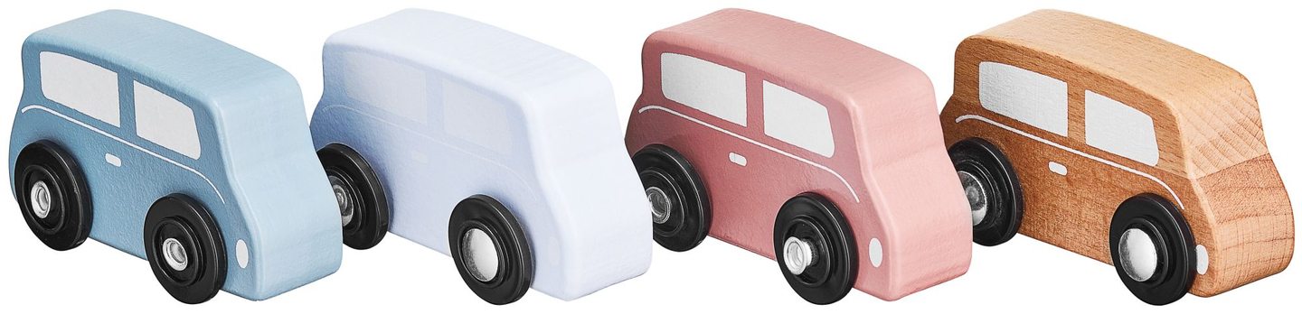 Lesen tovornjak s prikolico s 4 avtomobili