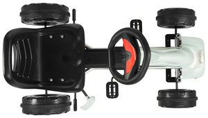 CHESTER gokart s pedali - vožnja za otroke od 3 do 6 let - siva