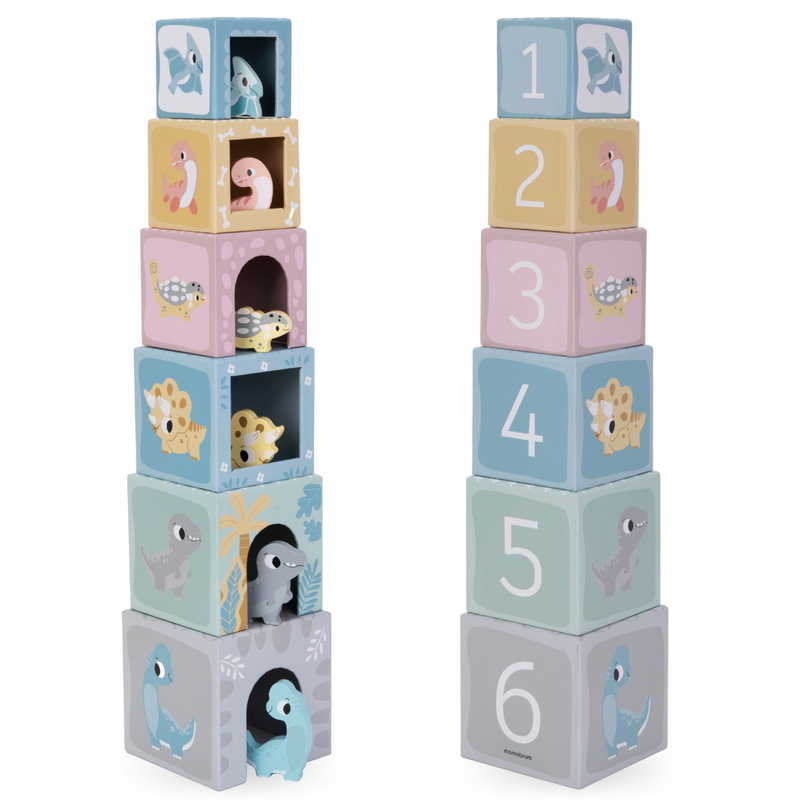 Sortirni stolp s figurami Dinozavri