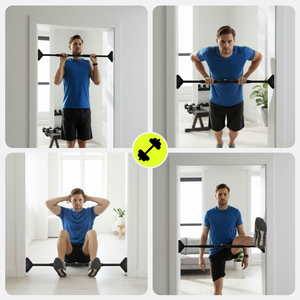 Nastavljiva palica za dvigovanje HyperMotion 70–100 cm, 200 kg, črna