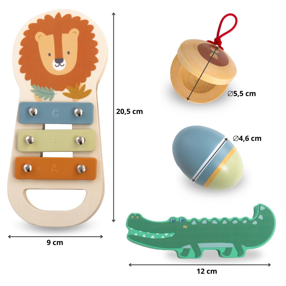 Set glasbenih instrumentov Afrika