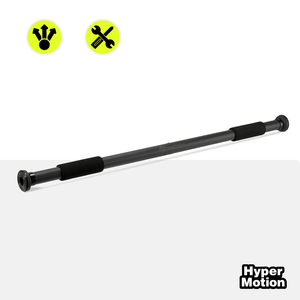 Nastavljiva palica za dvigovanje HyperMotion 80–130 cm, 150 kg, črna