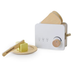 Leseni opekač kruha z dodatki