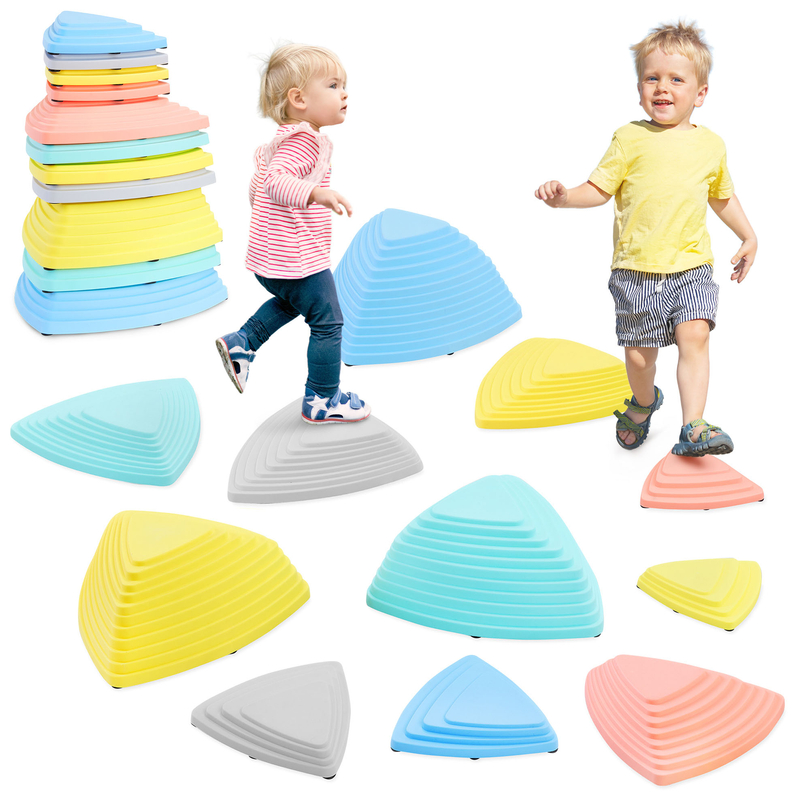 Barvni balansirni kamni - 11 kosov