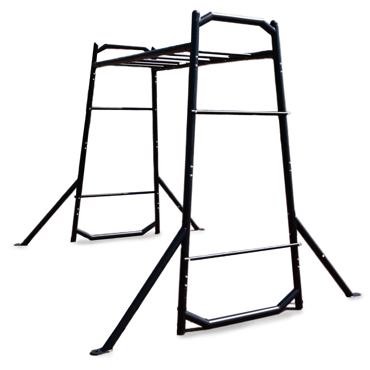 Vrtna gimnastična lestev, kovinska