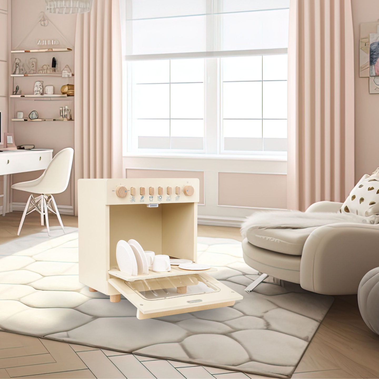 Lesen pomivalni stroj z dodatki