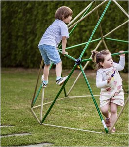 Otroška plezalna kupola HyperMotion XXL, geodom, vrtno igrišče, premer: 3 m