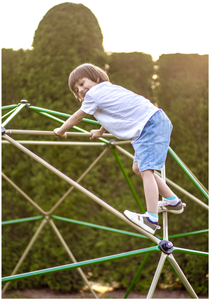 Otroška plezalna kupola HyperMotion XXL, geodom, vrtno igrišče, premer: 3 m