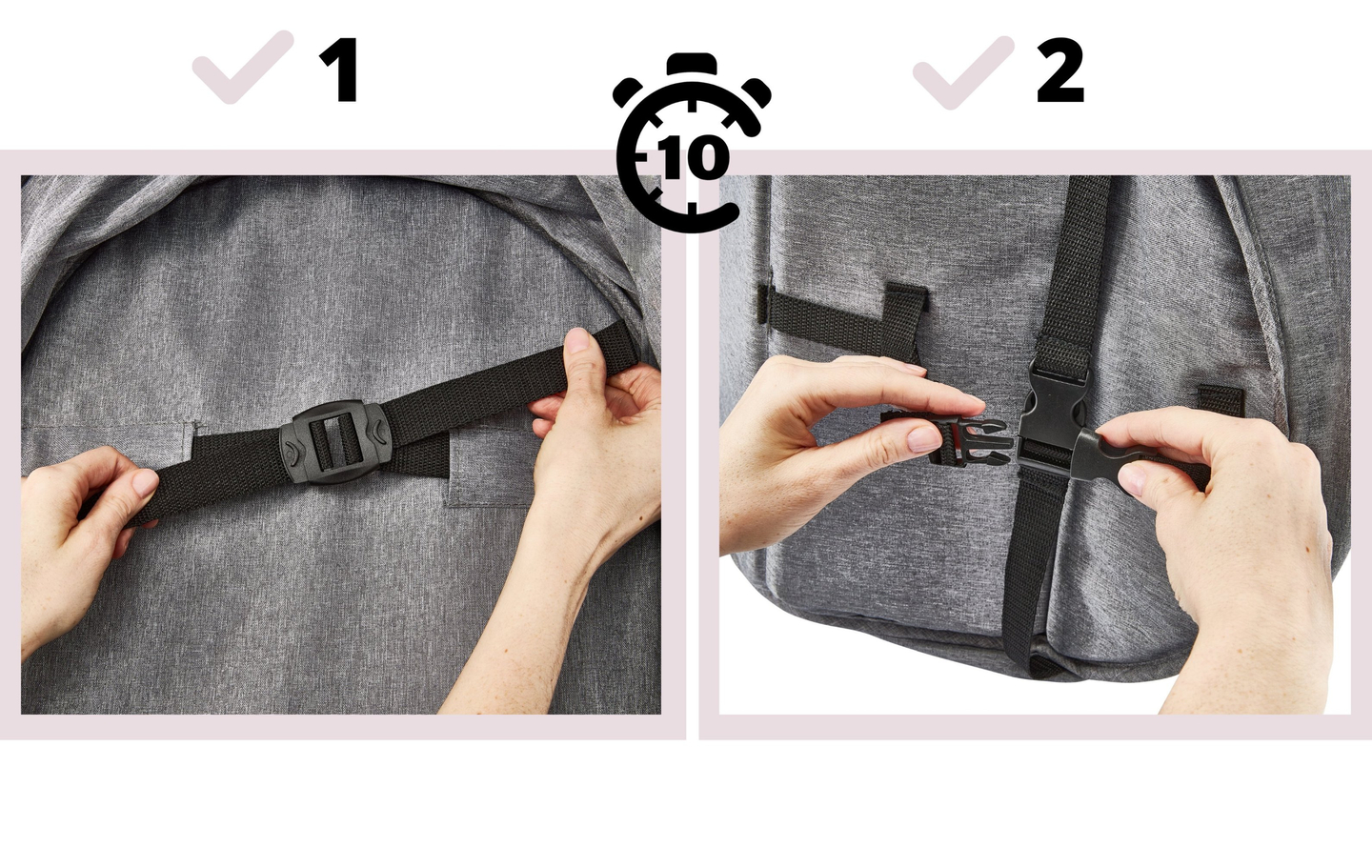 Ležalnik + plavalni sedež + otroška posteljica 3 v 1 - Moby-System MILA