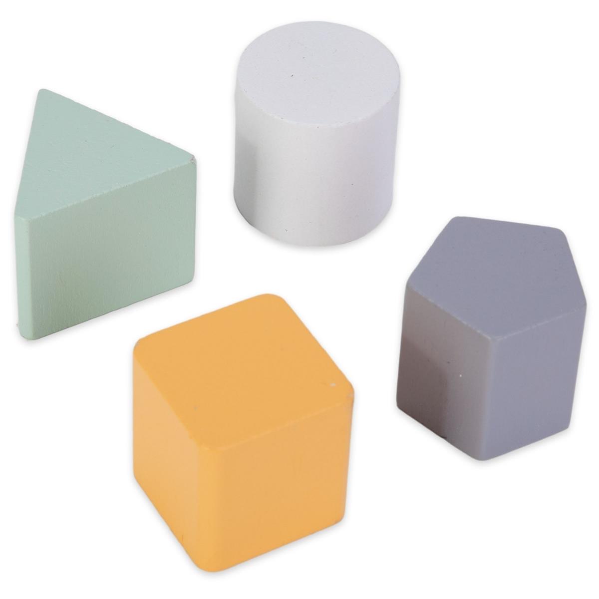 Lesena interaktivna izobraževalna kocka 7 v 1 - motorična zanka