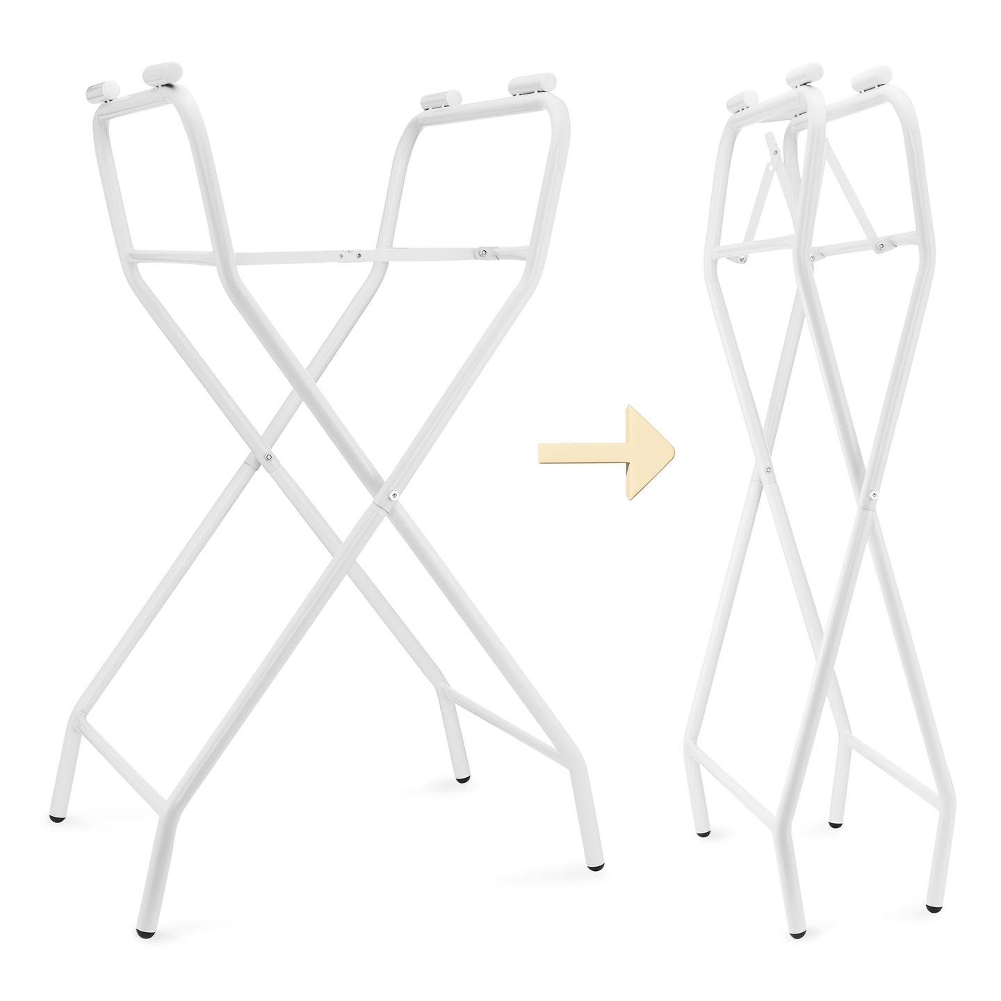 Zložljiva kopalna kad za dojenčke s termometrom, vložkom in stojalom - barva umazano roza