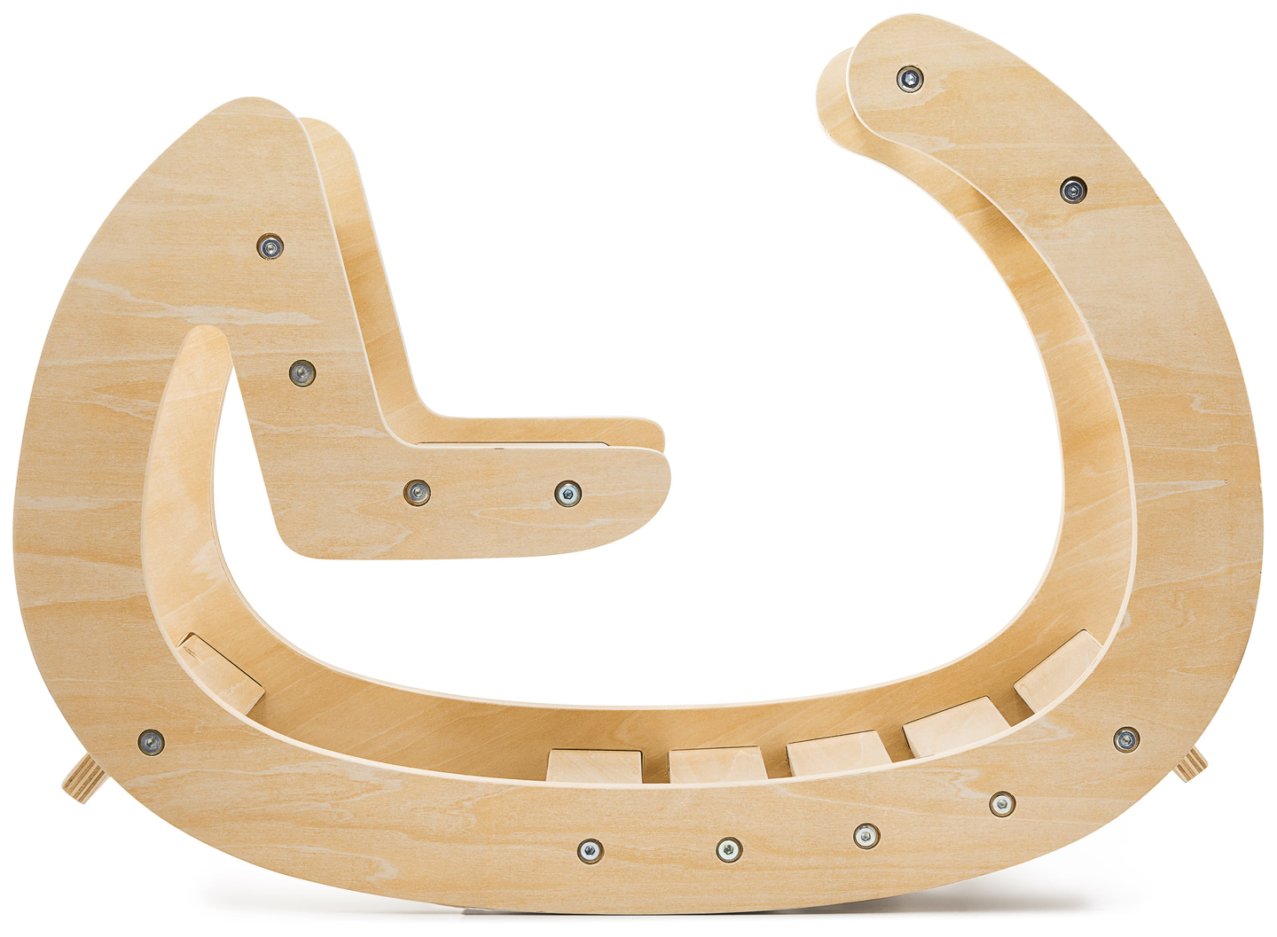 Montessori leseno igralo - naravni les - od 12 mesecev.