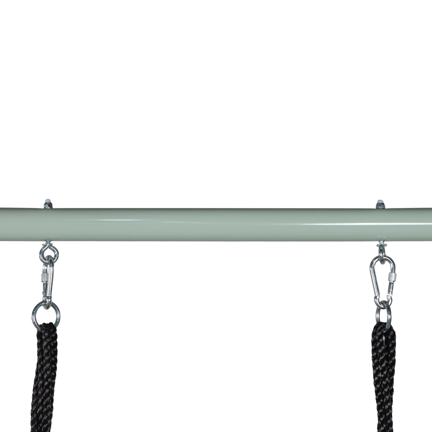 Vrtna gugalnica tipa štorkljino gnezdo z okvirjem in vrvmi