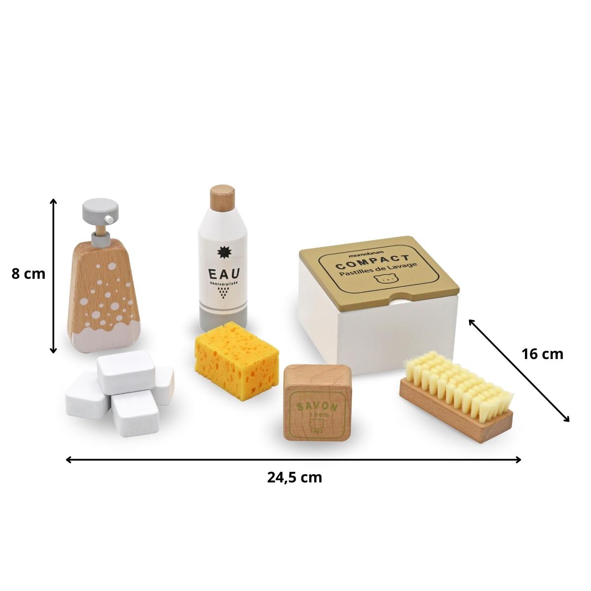 Leseni čistilni set za otroke - 10 kosov