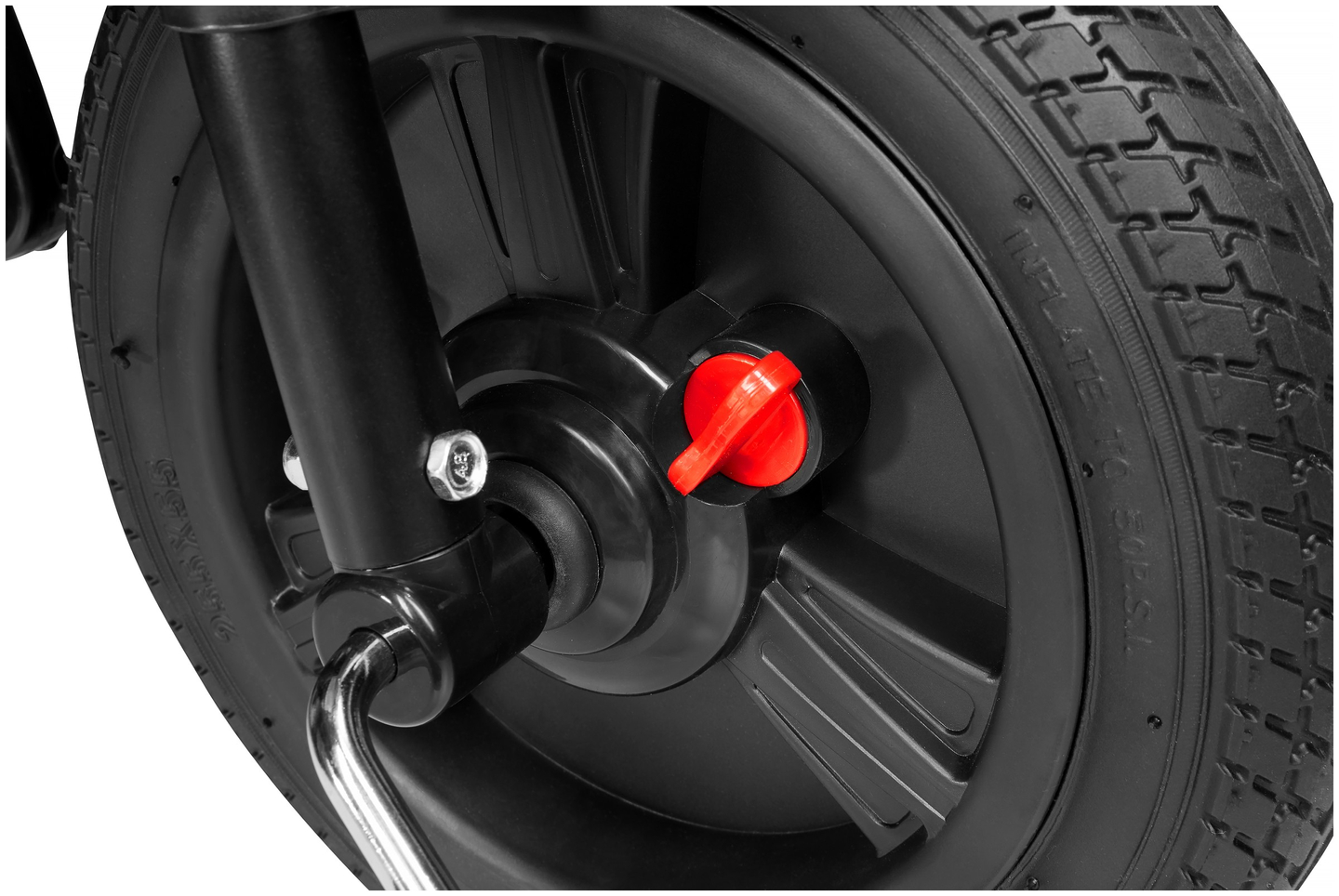 Tobi Velar tricikel + dežna folija - roza