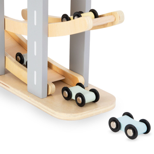 Lesena proga - tobogan za avtomobile - 6 nadstropij